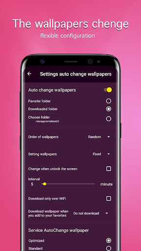 Screenshot of Pink Wallpapers 4K