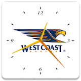 West Coast Eagles Analog Clock icon
