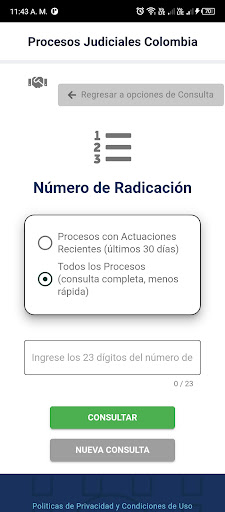 Procesos Judiciales Colombia