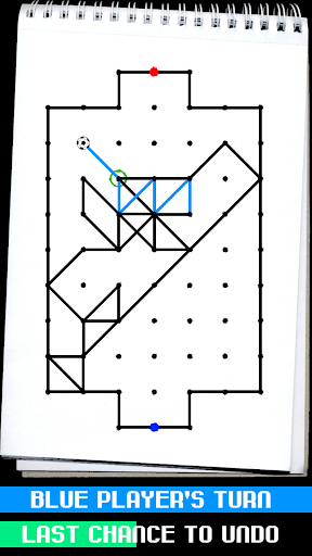Android application Paper Soccer screenshort