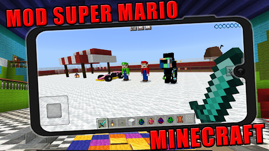 Minecraft 的超級馬里奧模組 Super Mario