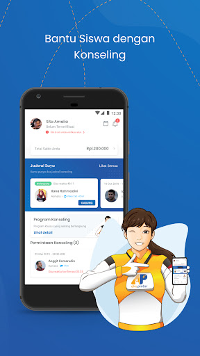 Android application Aku Pintar Konselor screenshort