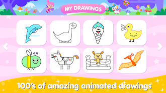 Game screenshot Toddler Coloring Book For Boys apk download