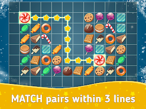 Onet Master: connect & match pairs, 3-line puzzle screenshot 6