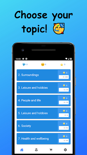 Android application Learn German screenshort