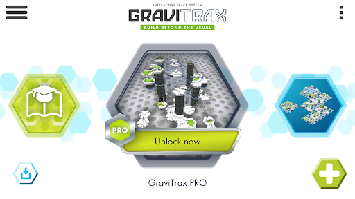 Android application GraviTrax screenshort