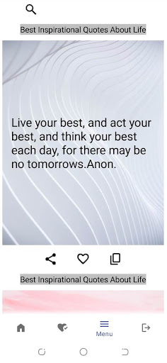 English Inspirational Quotes Screen 3