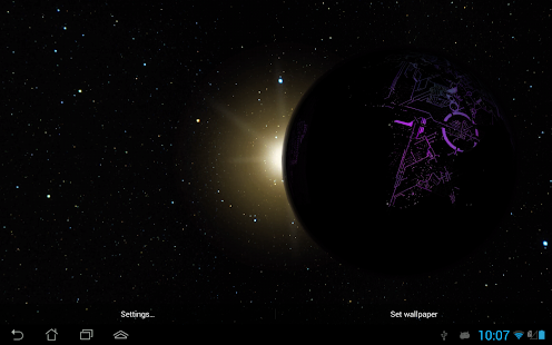 Captura de tela do Earth HD Deluxe Edition