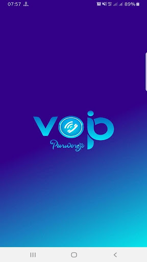 Android application VOIP Purworejo screenshort