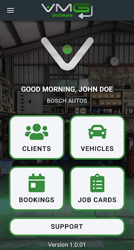 VMG Workshop Mobile Screen 2