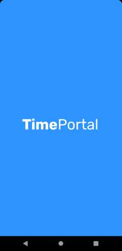 Android application Time Portal screenshort