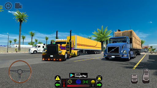 Android application Truck Simulator : Trailer Game screenshort