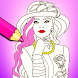 Drawing Book Fashion Coloring - Androidアプリ