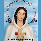 Virgin Mary Mystical Rose. icon