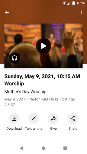 Murdale Baptist Screen 3