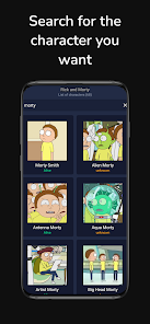 Imágen 2 Rick and Morty Characters android