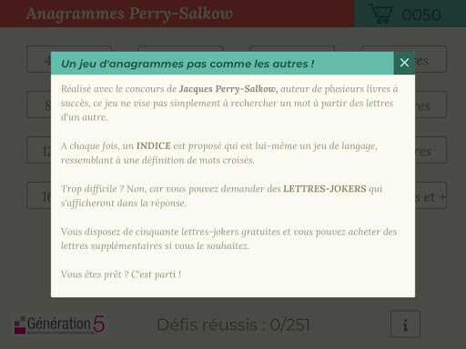 Anagrammes Perry-Salkow