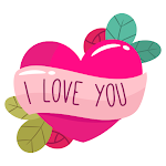 Cover Image of Download WASticker Love Stickers Amor  APK