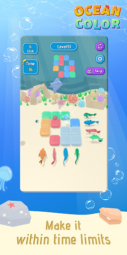 Ocean Color -Shooting Ball Screen 2
