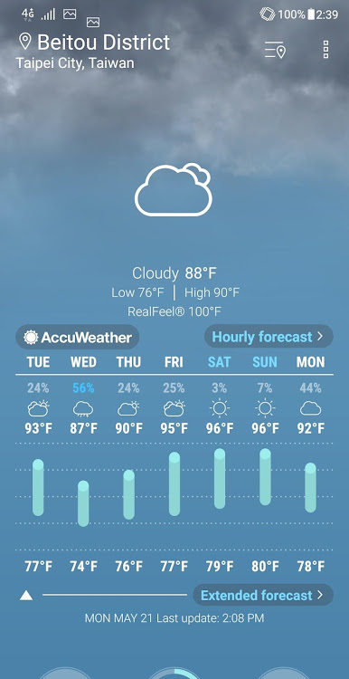 ASUS Weather - New - (Android)