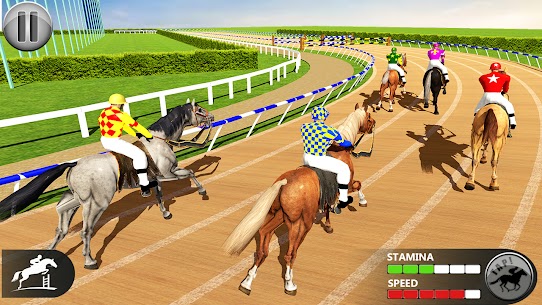 حصان سباق ألعاب 2020: دربي يركب سباق 3D 4