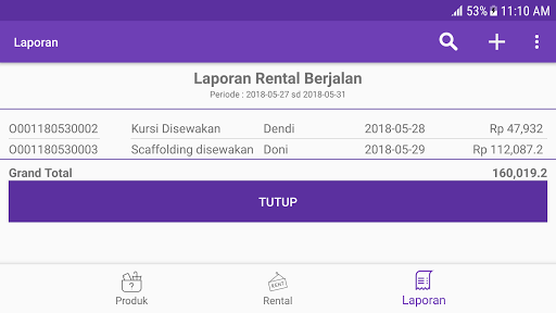 Rental App