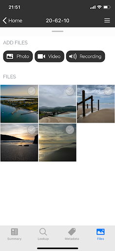 Android application Flex Companion screenshort