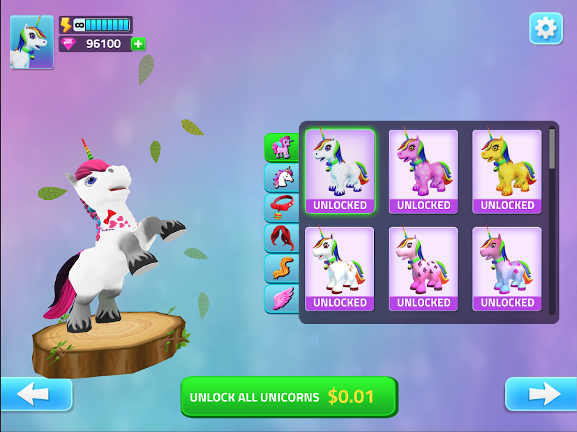 Captura 18 Unicorn Game Wild Fun Life android