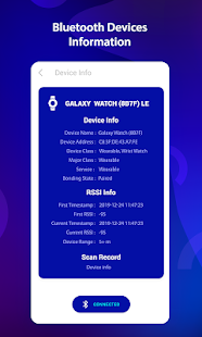 Bluetooth Finder & Scanner Captura de pantalla