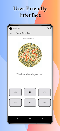 Color Blind Test Screen 2
