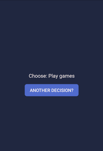 Decider: Random Choice Screen 2