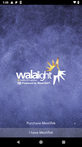 Android application WalaLight screenshort