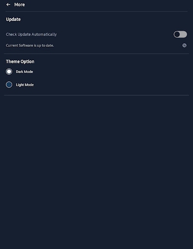 Screenshot of Samsung Magician