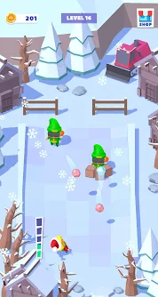Snowball Battle - Screenshot 1