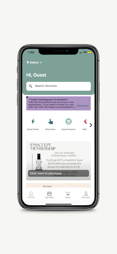 Android application Be You Medical screenshort