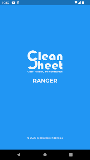 Android application Cleansheet Ranger screenshort