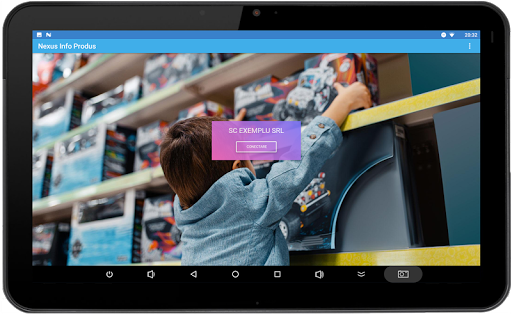 Nexus Info Produs tab
