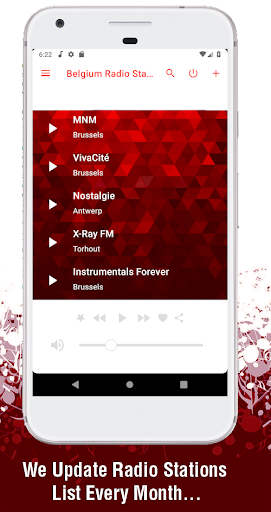 Belgium Radio Stations Screen 3