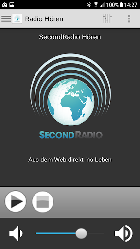 Android application SecondRadio screenshort