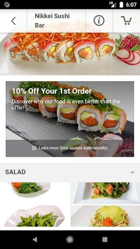 Nikkei Restaurant Group Screen 3
