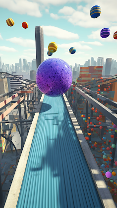 Cityview Rolling Ball Stunt 3D - Screenshot 3
