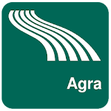 Agra Map offline icon
