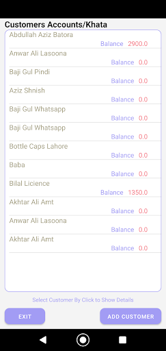 Invoice Book Salesman Book Screen 2