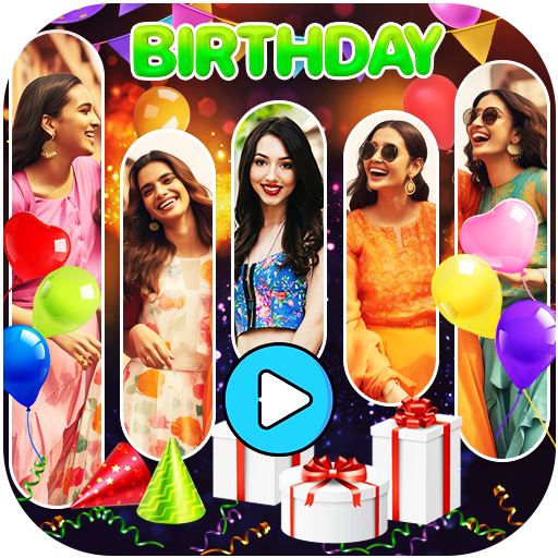 Happy birthday wishes 2025 دانلود در ویندوز