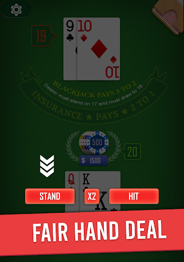 Blackjack 21 card game screenshot 10