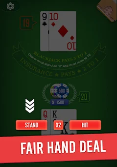 Blackjack 21 card game screenshot 11