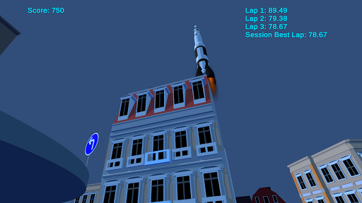 Android application Space Race Advertising screenshort