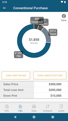 Screenshot of Granite Home Loans