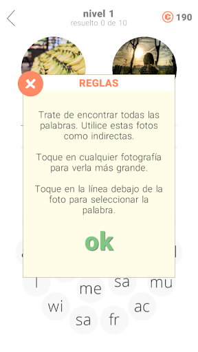 Vista previa de la aplicación
