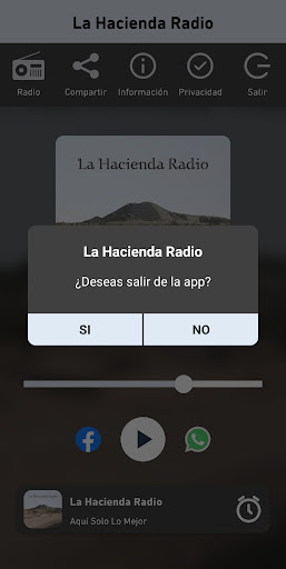 La Hacienda Radio Screen 3